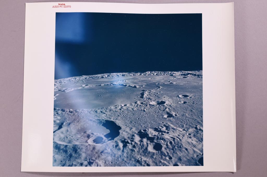(Apollo 15) Photo of the Sea, Craters (1 of 2)
