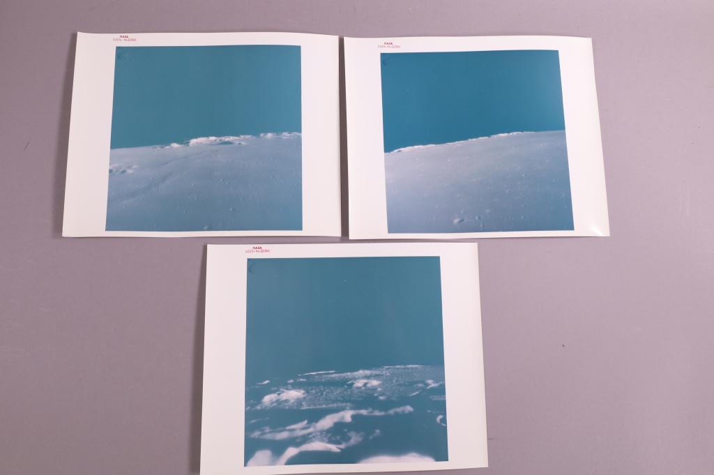 (Apollo 15) Panoramic view of the Moon (1 of 7)