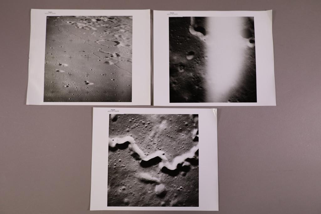 (Apollo 15) 3 Apollo Atlas Images (1 of 4)