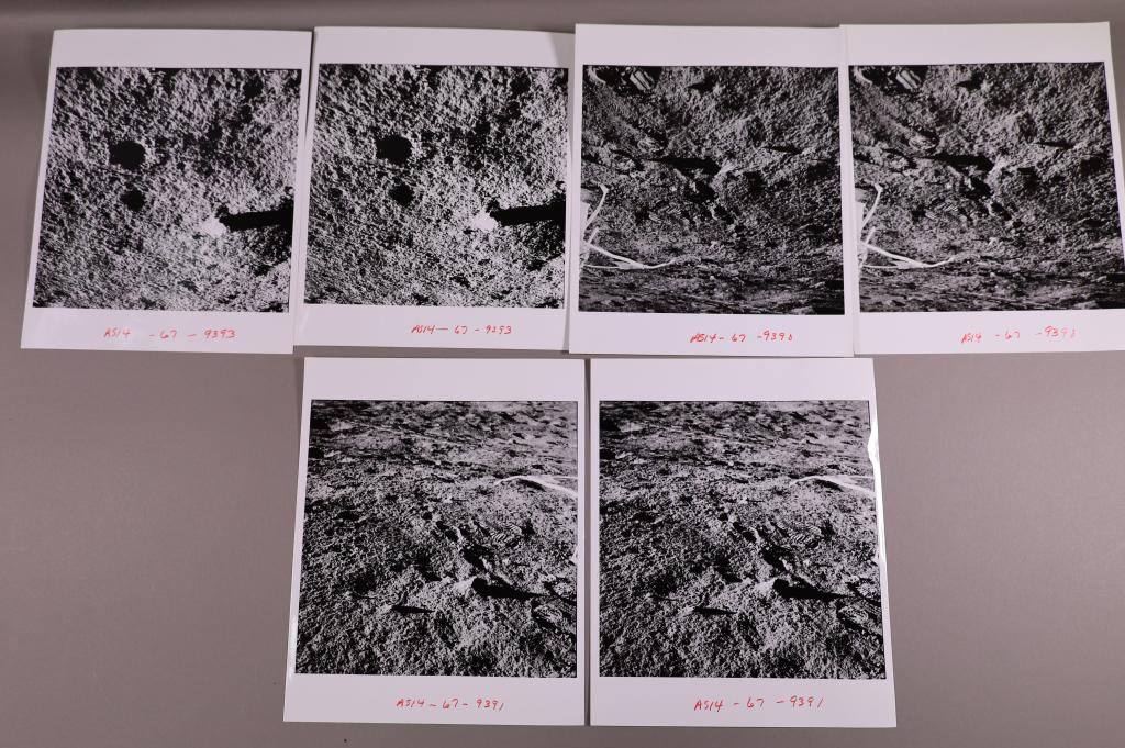 (Apollo 14) 6 Photographic Prints (1 of 4)