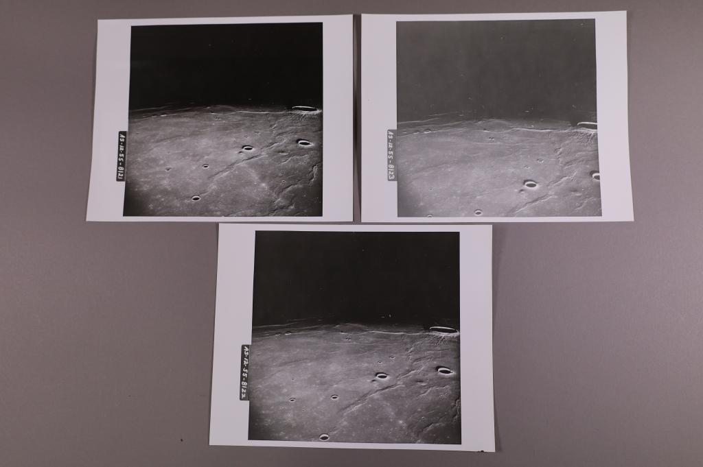 (Apollo 12) 3 Photographic prints (1 of 4)