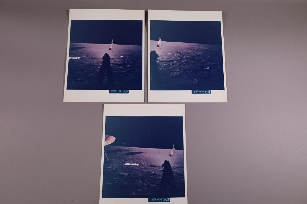 (Apollo 12) 3 Photographic prints (1 of 4)