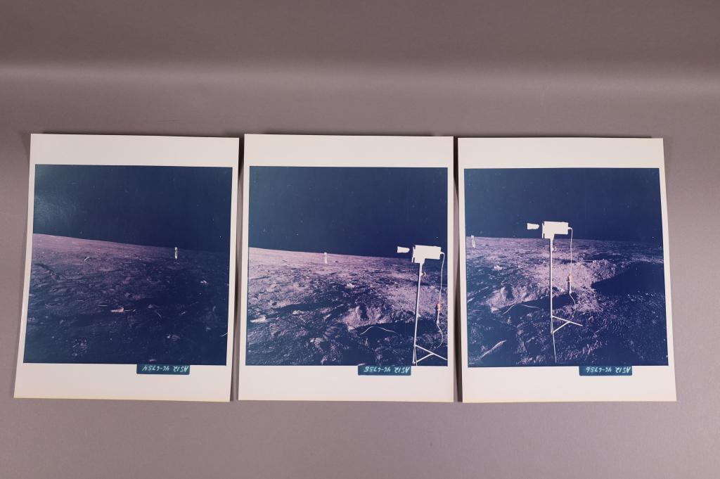 (Apollo 12) 3 Photographic prints (1 of 4)