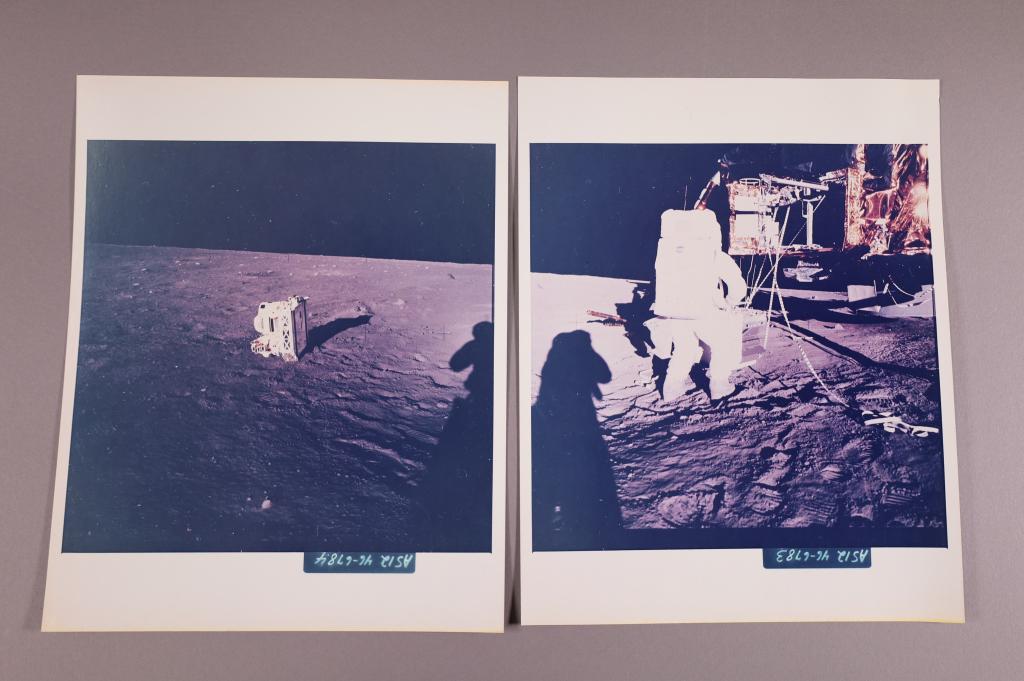 (Apollo 12) 2 Photographic prints (1 of 3)