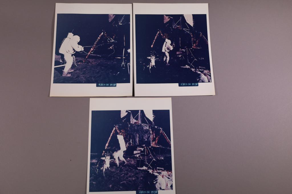 (Apollo 12) 3 Photographic prints (1 of 4)