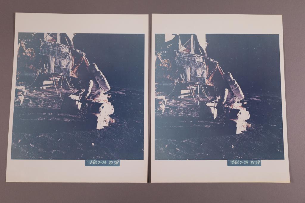 (Apollo 12) 2 Photgraphic prints (1 of 3)