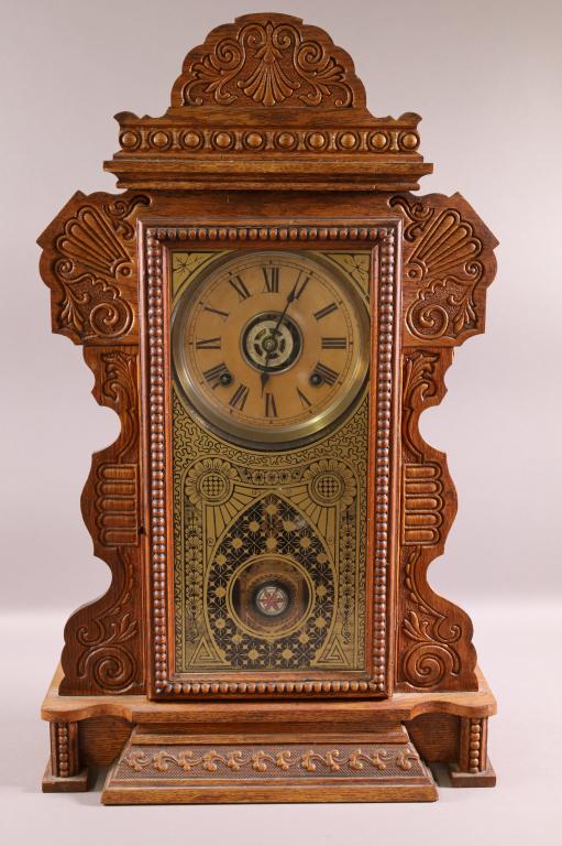 FANCY ANSONIA KITCHEN CLOCK (1 of 3)