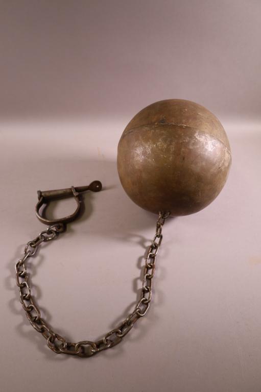 METAL BALL & CHAIN (1 of 3)