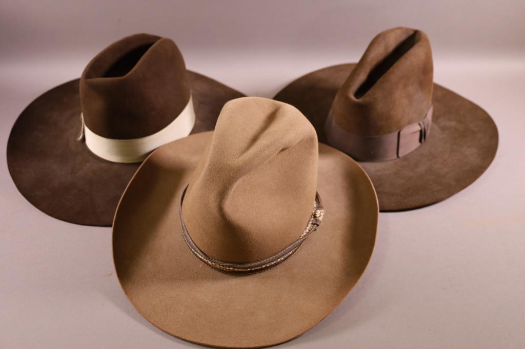 THREE COWBOY HATS (1 of 4)