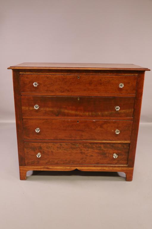 PRIMITIVE FOUR DRAWER CHEST (1 of 3)