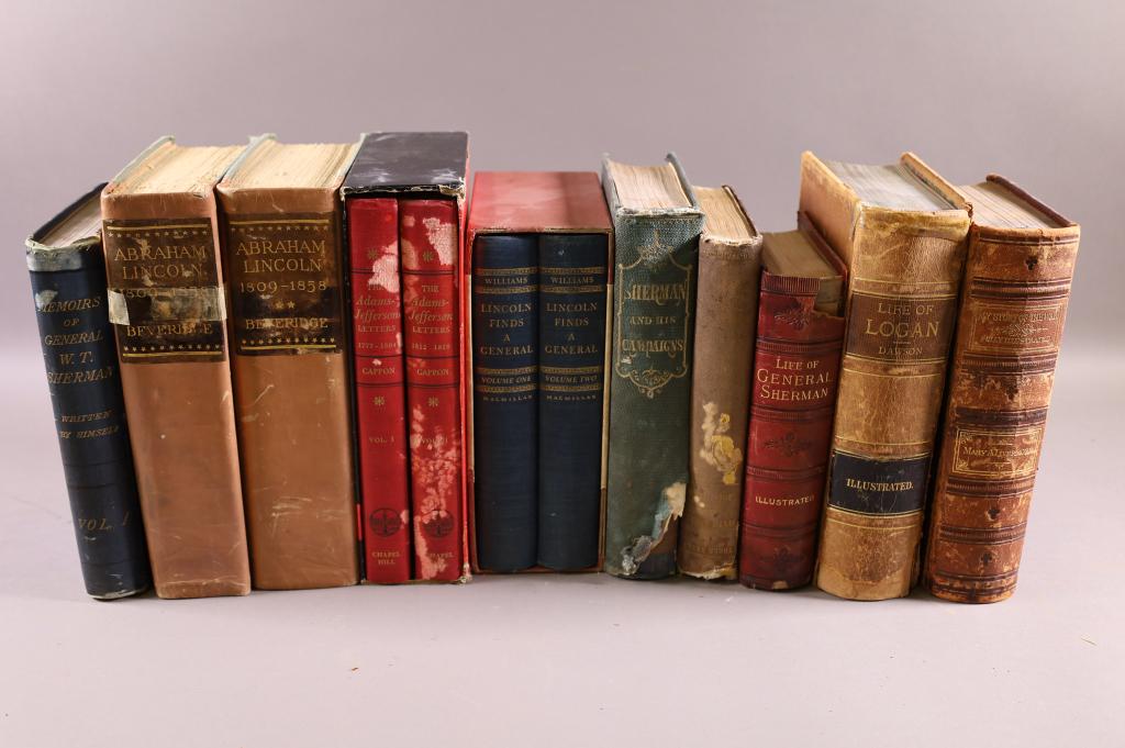 COLLECTION OF ANTIQUE BOOKS (1 of 15)