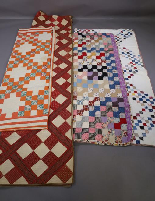 FOUR ANTIQUE QUILTS (1 of 5)