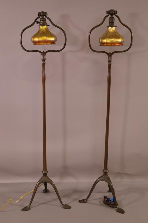 PR. OF TIFFANY STUDIOS FLOOR LAMPS (1 of 7)