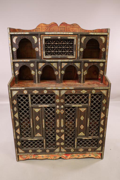 MOORISH STEPBACK CUPBOARD (1 of 5)