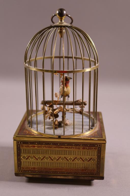 FRENCH BIRD MUSICAL BIRDCAGE (1 of 4)