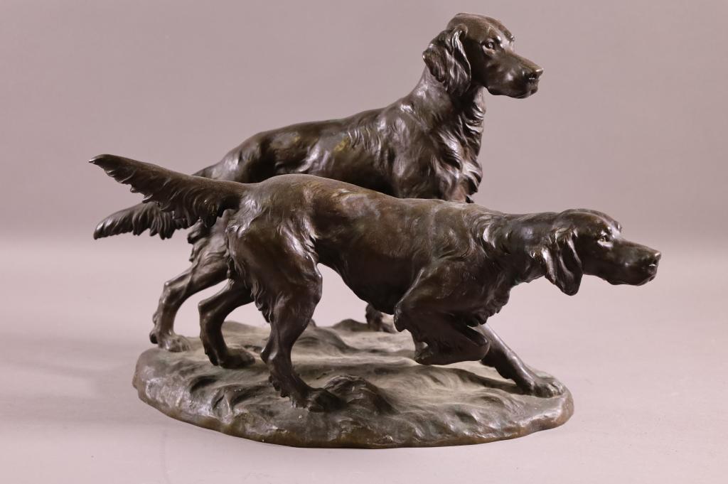 1912 LAURITS (LAURITZ) JENSEN DOG BRONZE (1 of 5)
