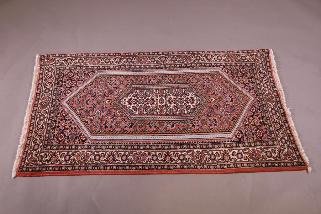 APPROX 5' x 2' 10" HANDMADE WOOL RUG (1 of 3)