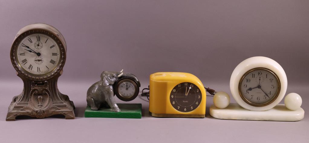 FOUR MISC. CLOCKS (1 of 5)