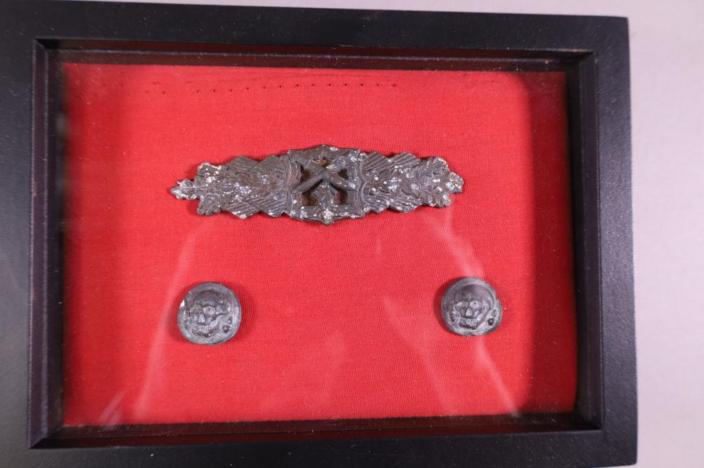WWII GERMAN BRONZE CLOSE COMBAT CLASP (1 of 4)