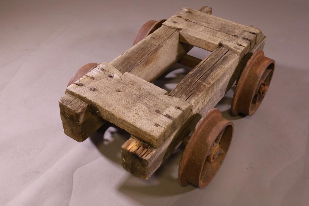 IRON WHEEL ORE CART (1 of 3)
