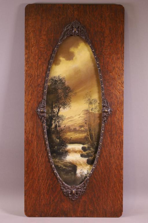 VICTORIAN RIVER SCENE PASTEL (1 of 3)