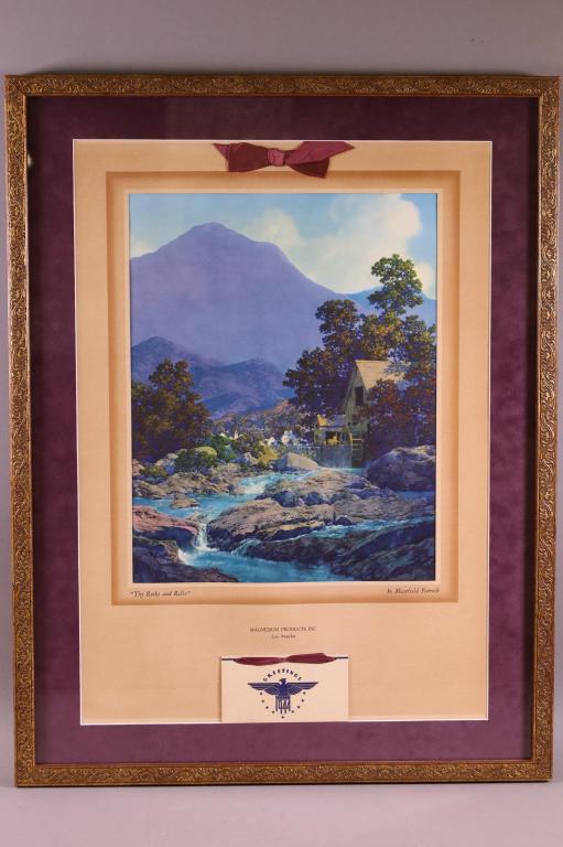 MAXFIELD PARRISH PRINT (1 of 2)
