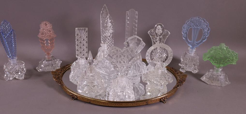 COLLECTION OF PERFUME BOTTLES (1 of 3)