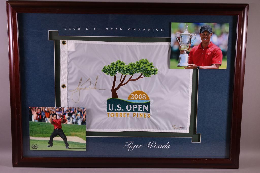 TIGER WOODS 2008 US OPEN MEMORABILIA (1 of 4)