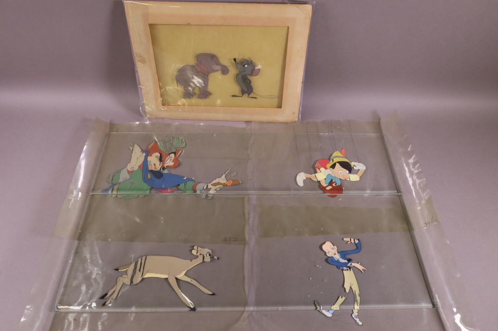 FIVE DISNEY CELLS (1 of 6)