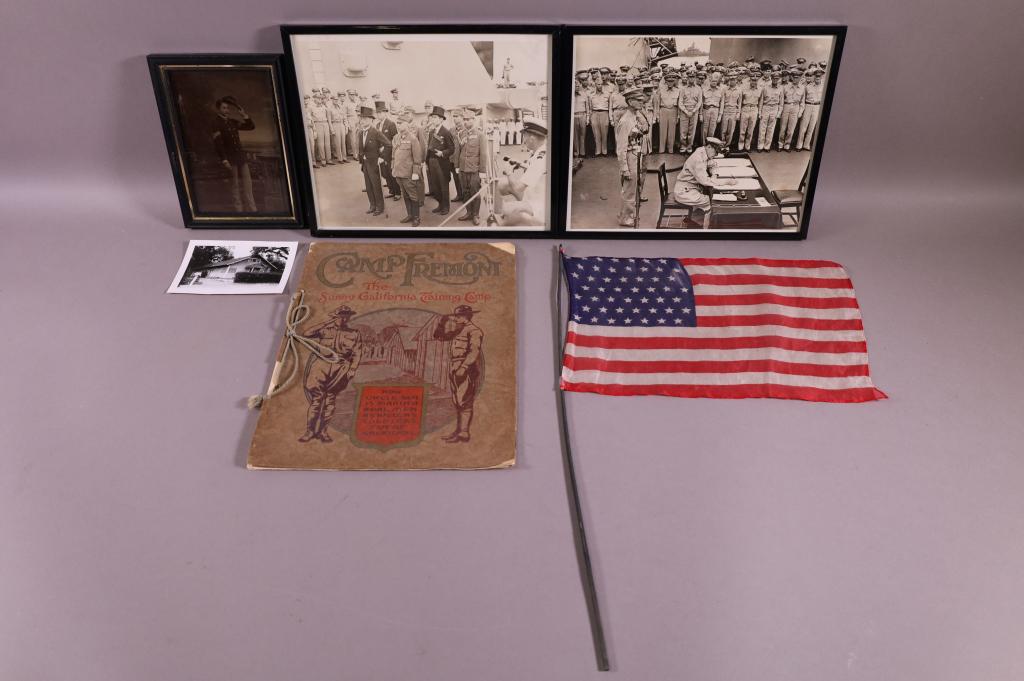 COLLECTION OF MILITARY ITEMS (1 of 8)