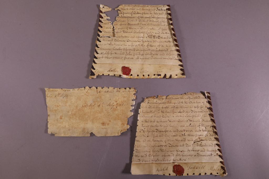 PARTIAL 18TH CENTURY DOCUMENT (1 of 9)