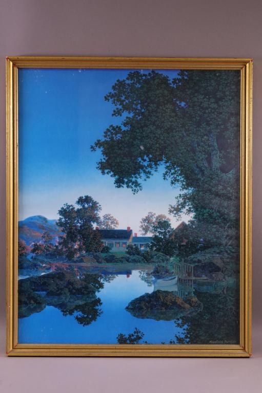 MAXFIELD PARRISH PRINT (1 of 2)