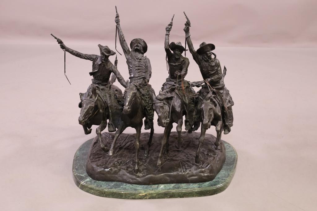 Frederic Remington Bronze for Sale at Auction