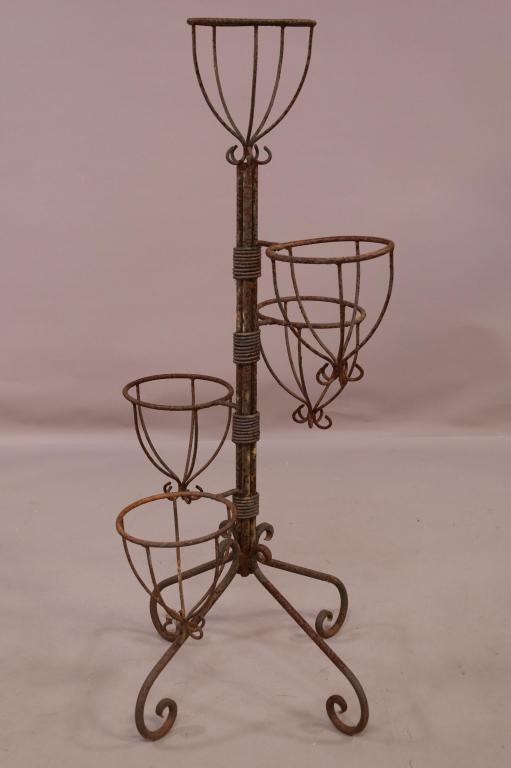 5 TIER IRON PLANTER (1 of 2)