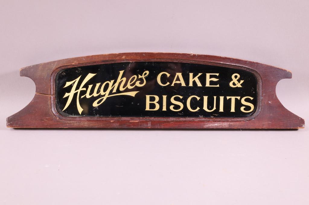 REVERSE PAINTED HUGHES CAKE ADVERTISEMENT (1 of 3)