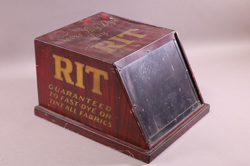 RIT DYE METAL COUNTER TOP CABINET (1 of 4)