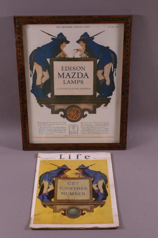 TWO EDISON ADVERTISEMENTS (1 of 3)