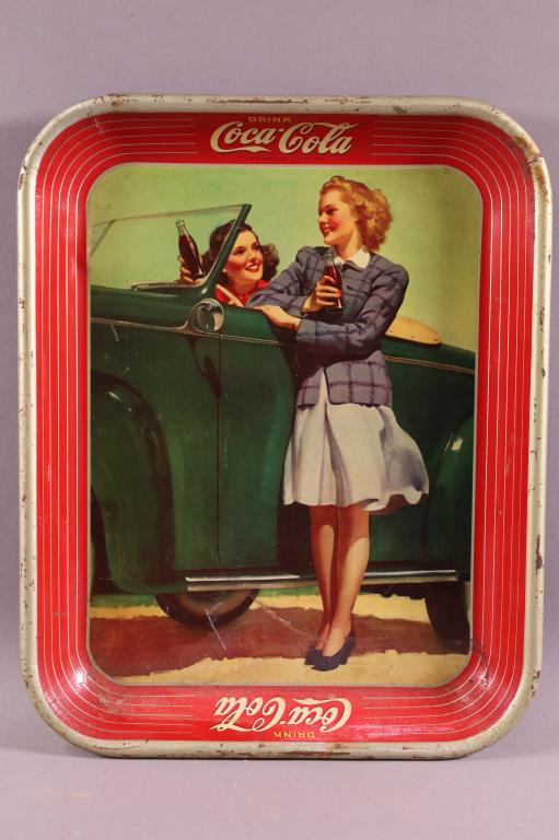 1942 COCA COLA TRAY (1 of 4)