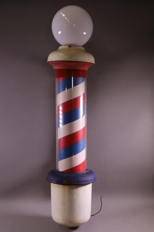 ANTIQUE BARBER POLE (1 of 3)