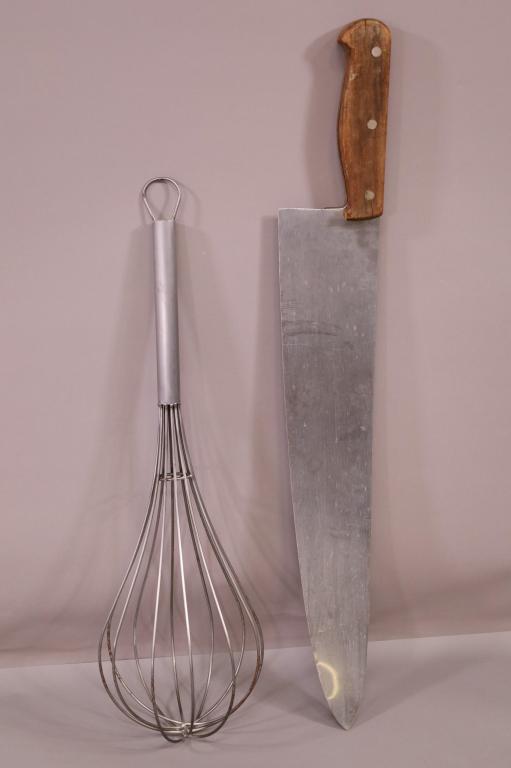 TWO UTENSIL TRADE SIGNS (1 of 3)