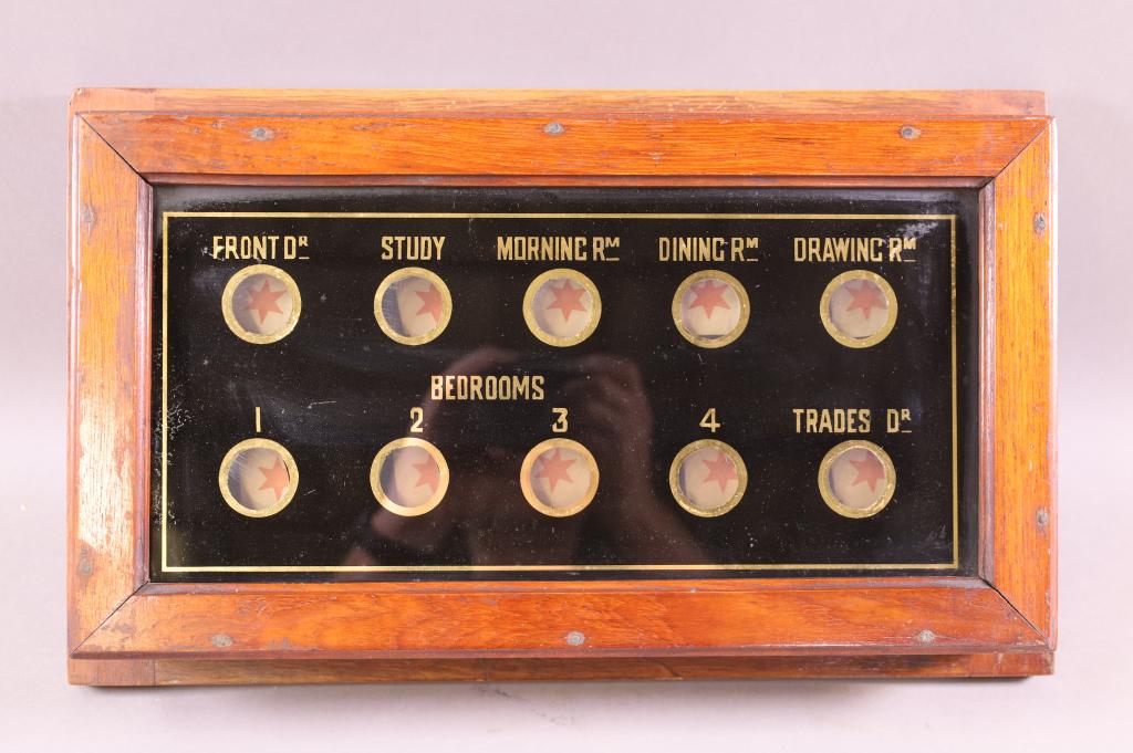 ANTIQUE BUTLER'S CALL BOX (1 of 3)