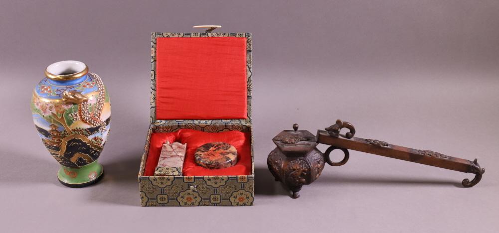 THREE ASIAN TABLE ITEMS (1 of 4)