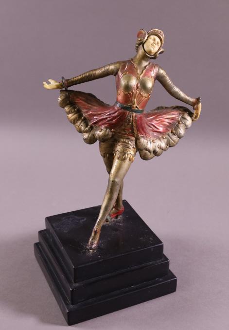ART DECO DANCING FIGURE (1 of 5)