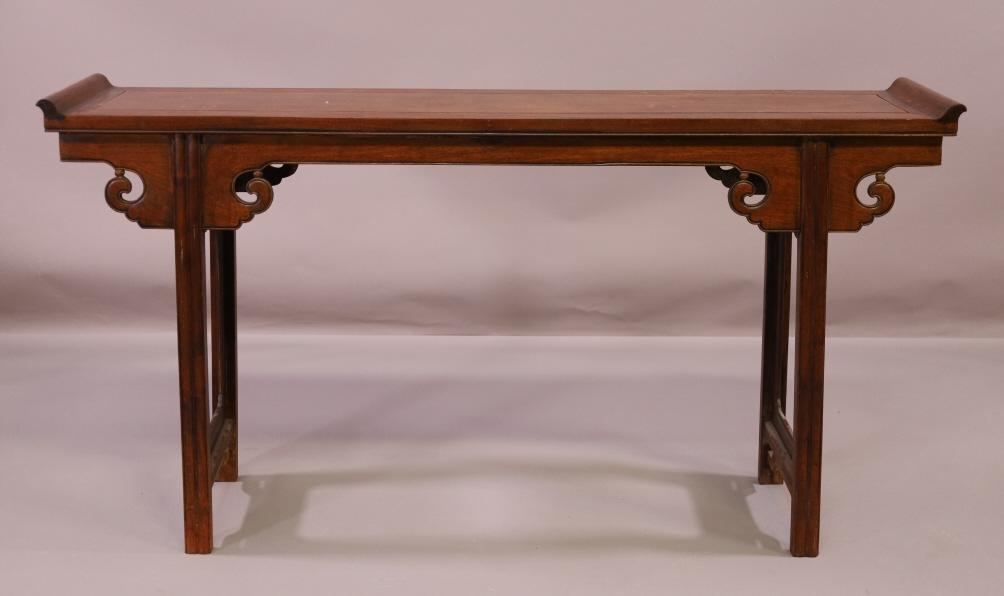 CHINESE HARDWOOD ALTAR TABLE (1 of 3)