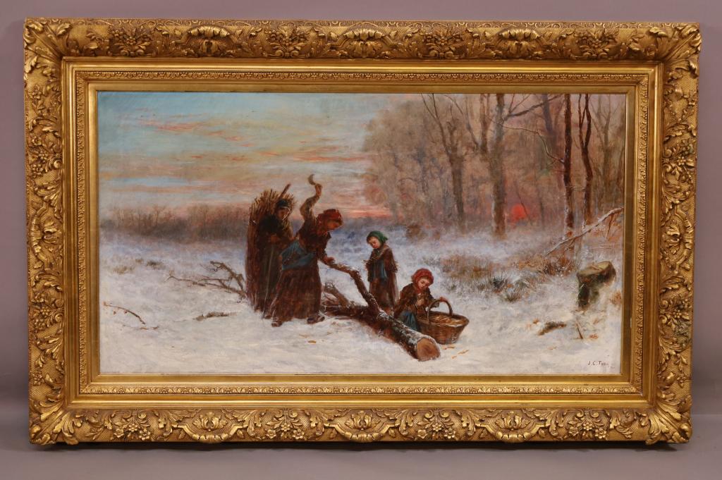 JAMES CRAWFORD THOM LARGE WINTER LANDSCAPE (1 of 10)