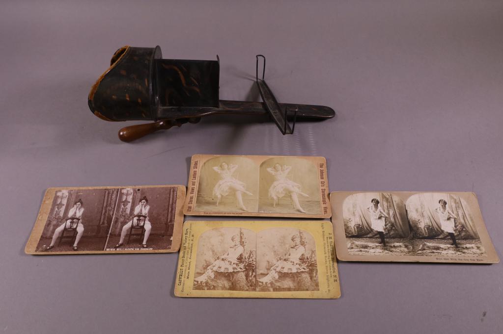 STEREOPTIC VIEWER WITH CARDS (1 of 3)