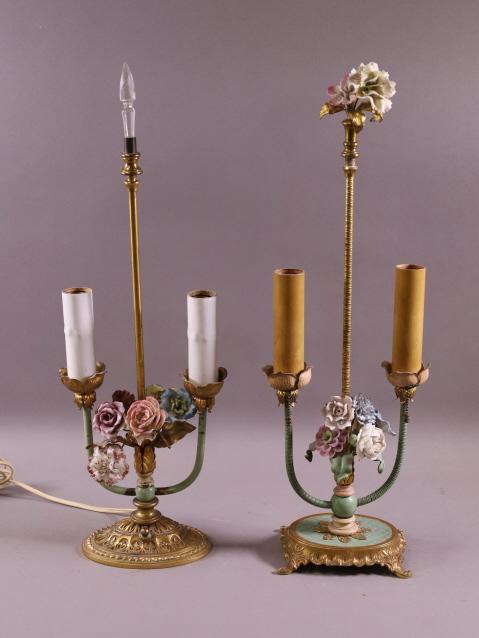 NEAR PAIR OF FRENCH STYLE TABLE LAMPS (1 of 4)