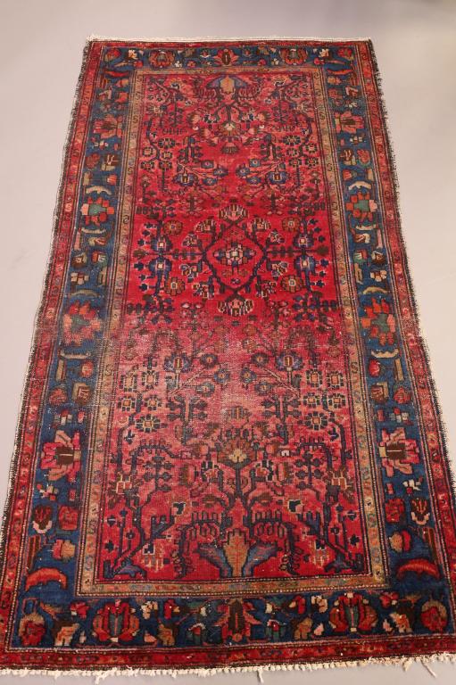 APPROX 6' 9" x 3' 7" HANDMADE WOOL RUG (1 of 4)