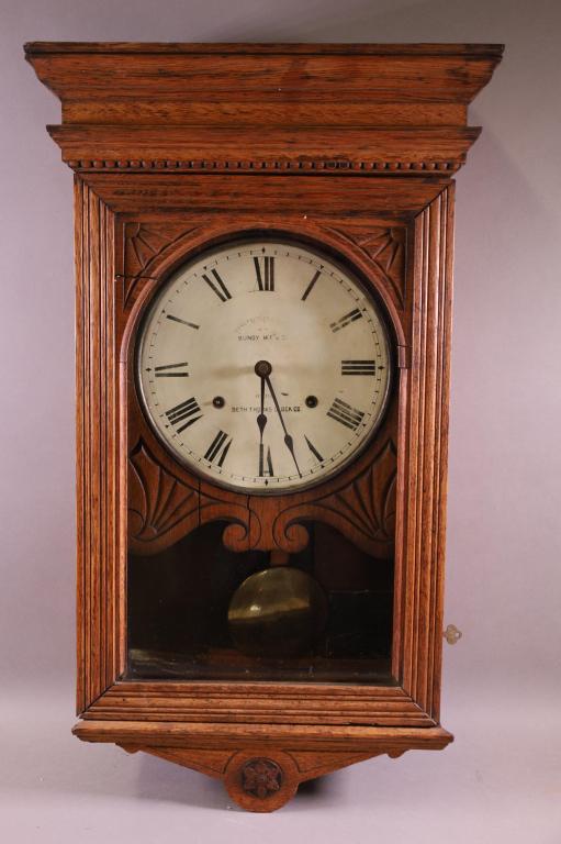 SETH THOMAS BUNDY MFG. CO CLOCK (1 of 4)