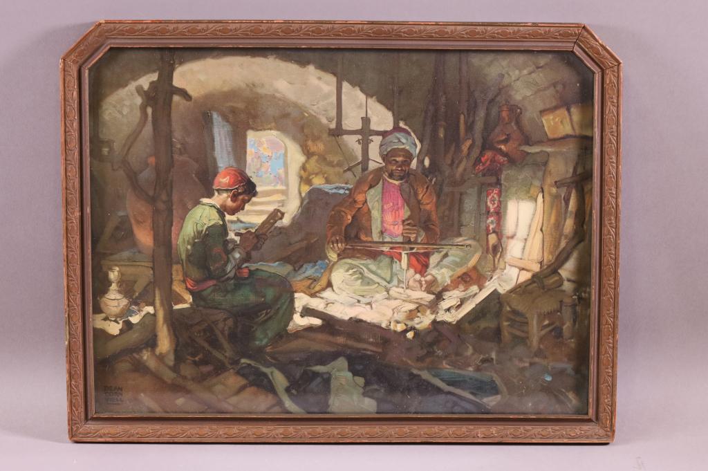 1920'S DEAN CORNWELL PRINT (1 of 4)